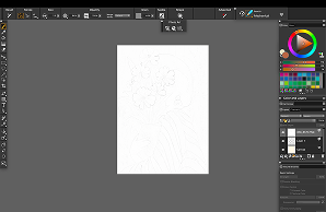 Preliminary sketch, artwork 6