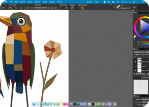 Painting in progress, artwork 7