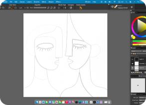 Preliminary sketch, artwork 9