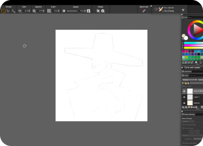 Preliminary sketch, artwork 11
